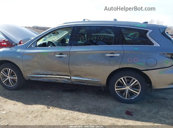 5N1DL0MM4JC506660 2018 INFINITI QX60 Gray Vista frontal
