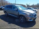 2020 Infiniti Qx60 Pure Awd Gray vin: 5N1DL0MM4LC522943