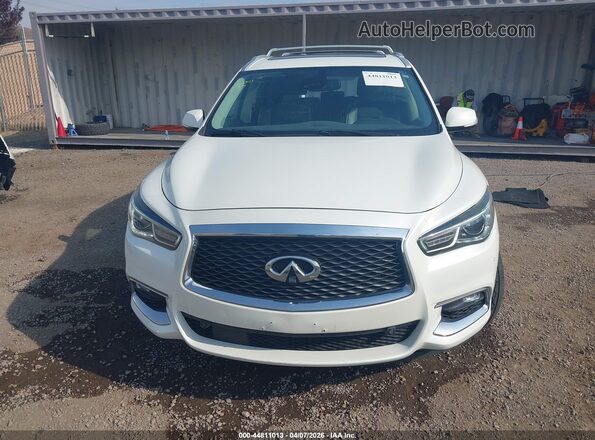 5N1DL0MM5KC532573 2019 INFINITI QX60 White უკანა სალონის ხედი
