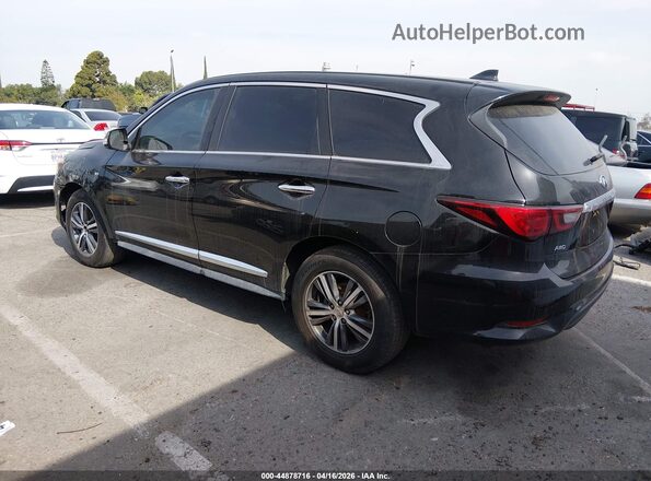 5N1DL0MM5LC522224 2020 INFINITI QX60 Черный Задняя левая четверть