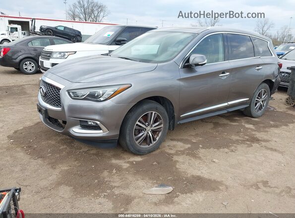 5N1DL0MM6JC505722 2018 INFINITI QX60 Gray Przód lewy