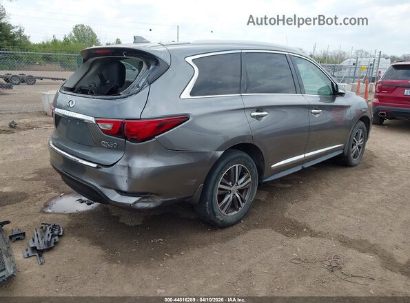 5N1DL0MM6JC505722 2018 INFINITI QX60 Gray Tył prawy