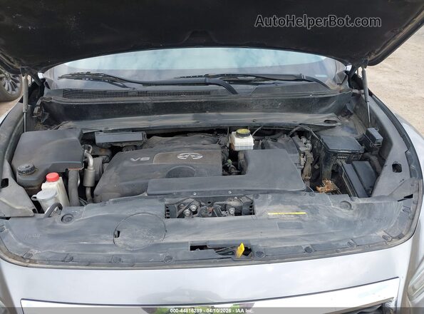 5N1DL0MM6JC505722 2018 INFINITI QX60 Gray Widok z tyłu