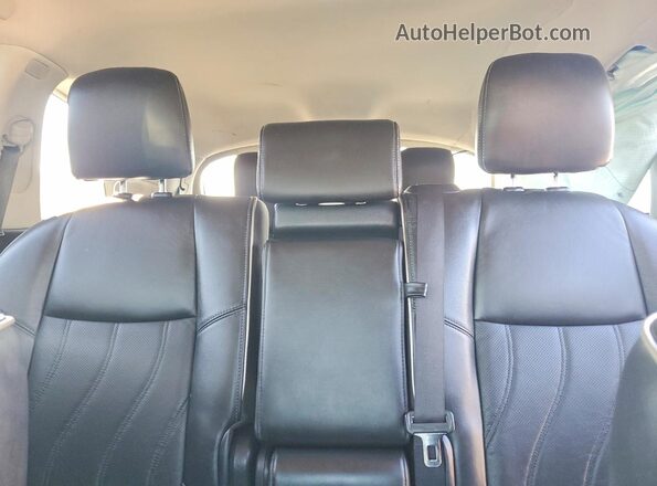 5N1DL0MM6LC516982 2020 INFINITI QX60 Черный Вид задних сидений