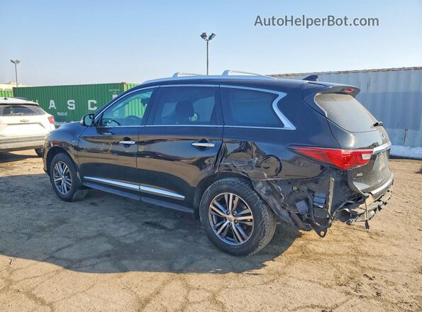 5N1DL0MM6LC516982 2020 INFINITI QX60 Черный Задняя левая четверть