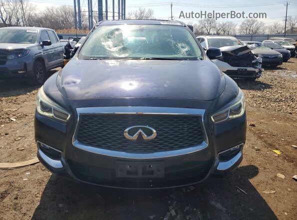 5N1DL0MM7JC522898 2018 INFINITI QX60 Blue წინა ხედი