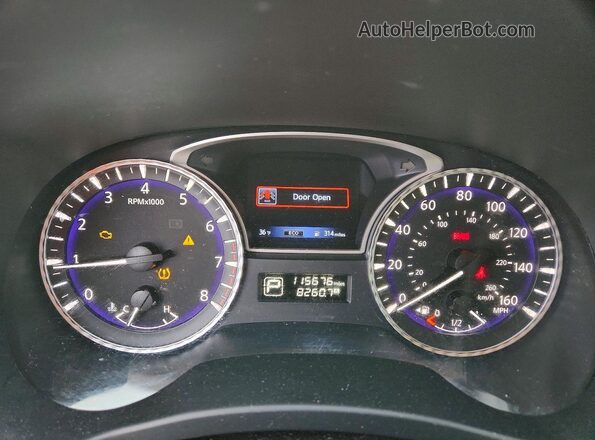 5N1DL0MM8LC505448 2020 INFINITI QX60 Blue Instrument cluster view