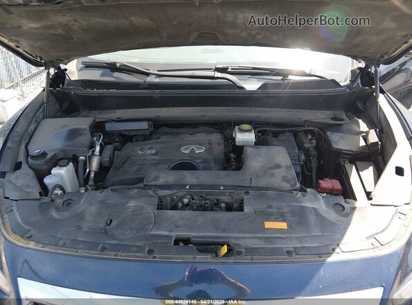 5N1DL0MMXHC524610 2017 INFINITI QX60 Синий Вид сзади