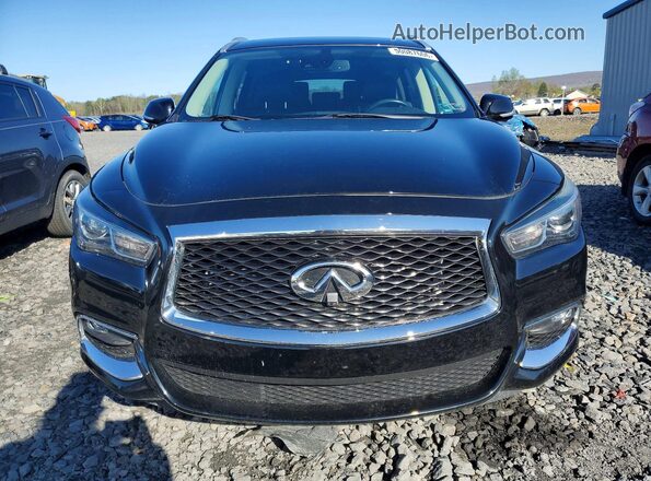 5N1DL0MMXKC532455 2019 INFINITI QX60 Black Widok z przodu