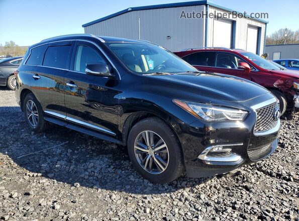 5N1DL0MMXKC532455 2019 INFINITI QX60 Black Przód prawy