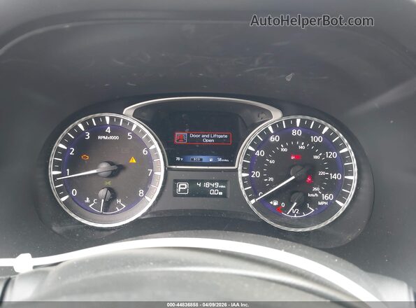5N1DL0MN5KC533716 2019 INFINITI QX60 Black Vista de los asientos traseros
