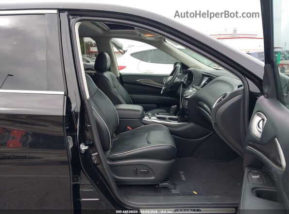 5N1DL0MN5KC533716 2019 INFINITI QX60 Black Vista interior delantera