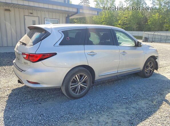 5N1DL0MN8JC503365 2018 INFINITI QX60 Silver Rear right