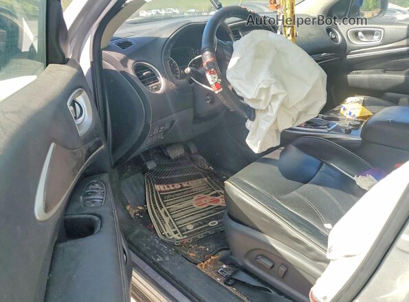 5N1DL0MN8JC503365 2018 INFINITI QX60 Silver Dashboard view