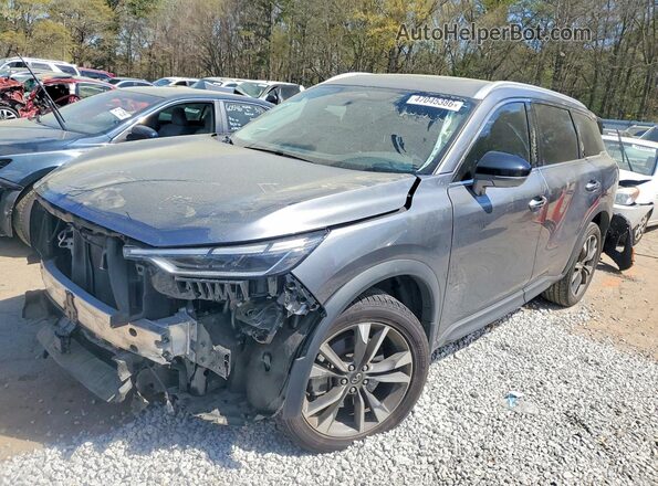 5N1DL1FR7PC360830 2023 INFINITI QX60 Gray Передня ліва чверть