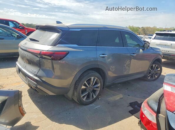 5N1DL1FR7PC360830 2023 INFINITI QX60 Gray Задня права чверть