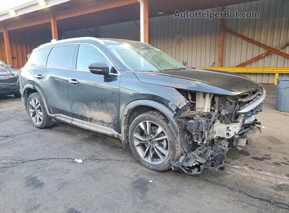 5N1DL1FS1PC368831 2023 INFINITI QX60 Black წინა მარჯვენა