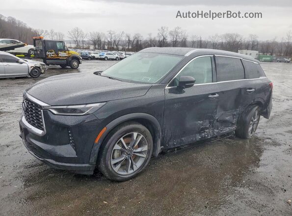 5N1DL1FS4RC354666 2024 INFINITI QX60 Черный Передняя левая четверть