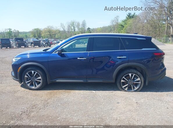 5N1DL1FS5PC358173 2023 INFINITI QX60 Синий 