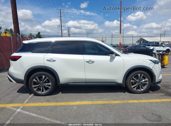 5N1DL1FSXPC350263 2023 INFINITI QX60 White Widok wnętrza 360 stopni