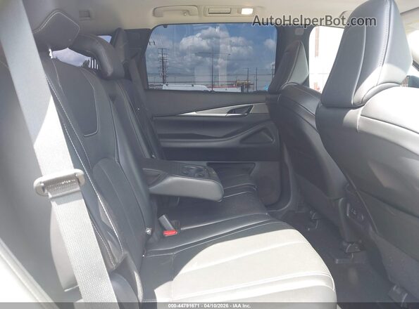 5N1DL1FSXPC350263 2023 INFINITI QX60 White Widok naklejki z numerem VIN