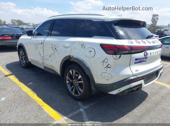 5N1DL1FSXPC350263 2023 INFINITI QX60 White Tył lewy