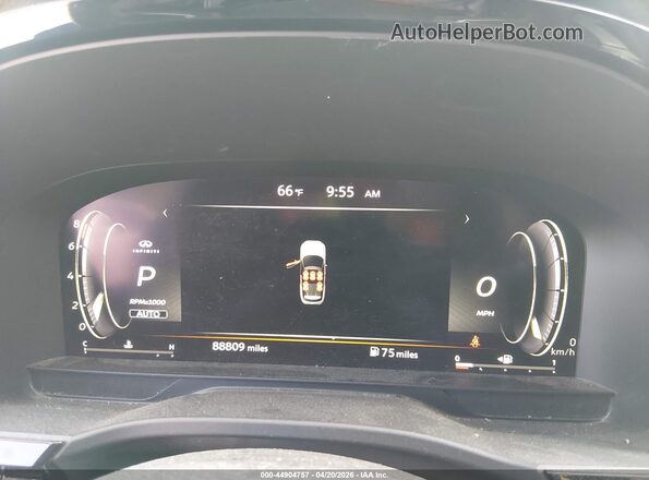 5N1DL1GS0PC365174 2023 INFINITI QX60 Черный Вид задних сидений