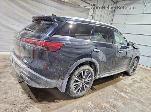 5N1DL1GS0PC366194 2023 INFINITI QX60 Black Задня права чверть