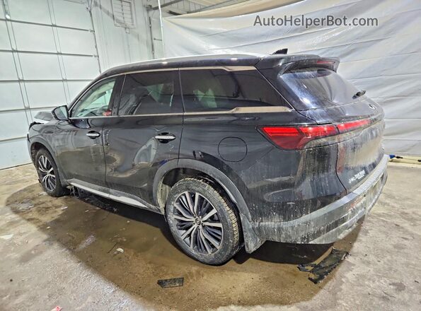 5N1DL1GS0PC366194 2023 INFINITI QX60 Black Задня ліва чверть
