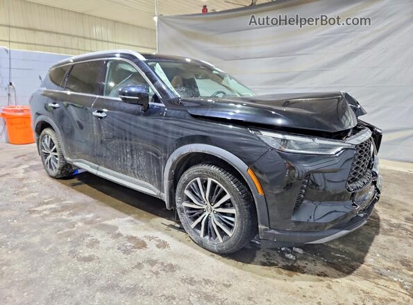 5N1DL1GS0PC366194 2023 INFINITI QX60 Black Передня права чверть