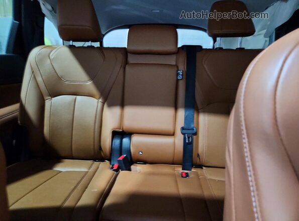 5N1DL1GS0PC366194 2023 INFINITI QX60 Black Вид задніх сидінь