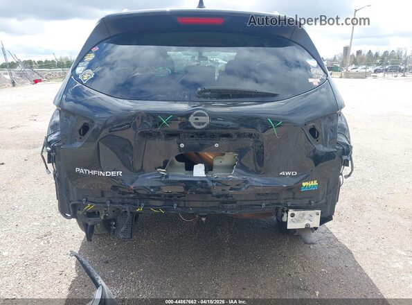 5N1DR2AM1LC614655 2020 NISSAN PATHFINDER Black Front view