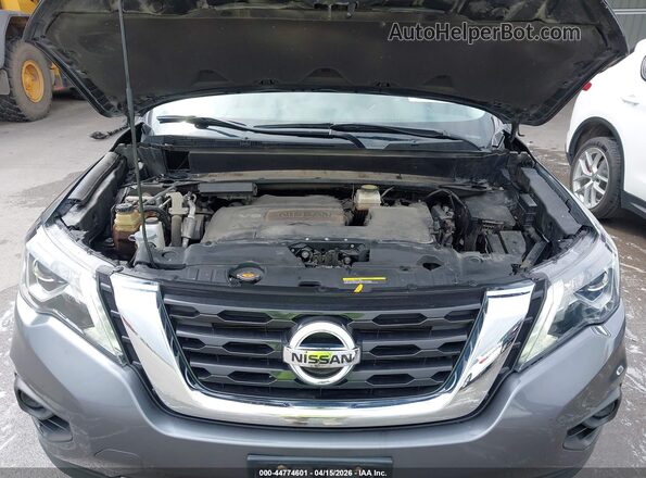 5N1DR2AM2LC586400 2020 NISSAN PATHFINDER Gray Вид ззаду