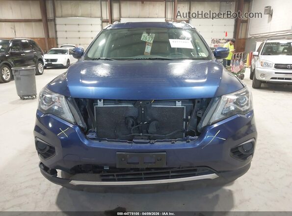 5N1DR2AM5LC602508 2020 NISSAN PATHFINDER Blue Instrument cluster view