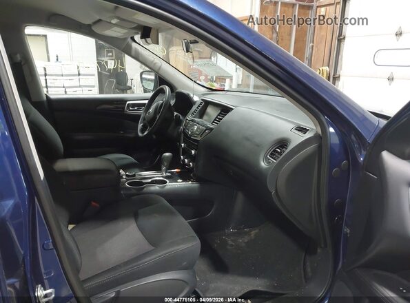5N1DR2AM5LC602508 2020 NISSAN PATHFINDER Blue Front interior view