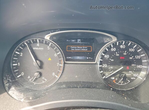 5N1DR2AM5LC634617 2020 NISSAN PATHFINDER Серый Вид щитка приборов