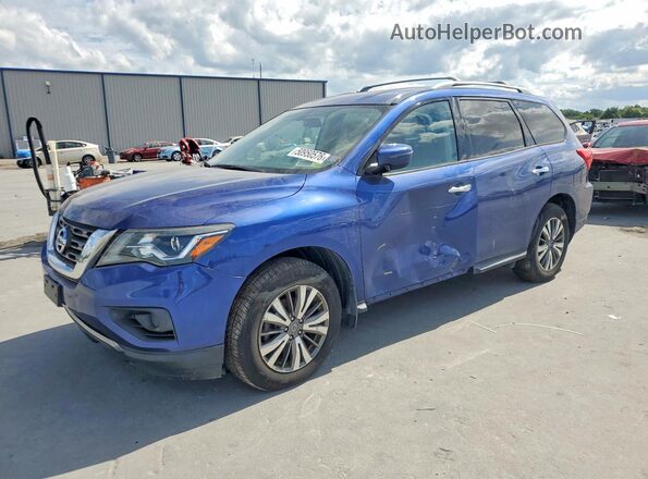 5N1DR2AM9LC651436 2020 NISSAN PATHFINDER Blue Przód lewy