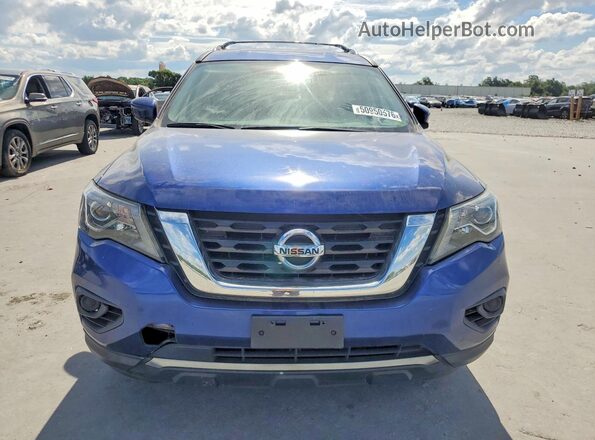 5N1DR2AM9LC651436 2020 NISSAN PATHFINDER Blue Widok z przodu