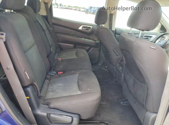 5N1DR2AM9LC651436 2020 NISSAN PATHFINDER Blue Widok tylnych siedzeń