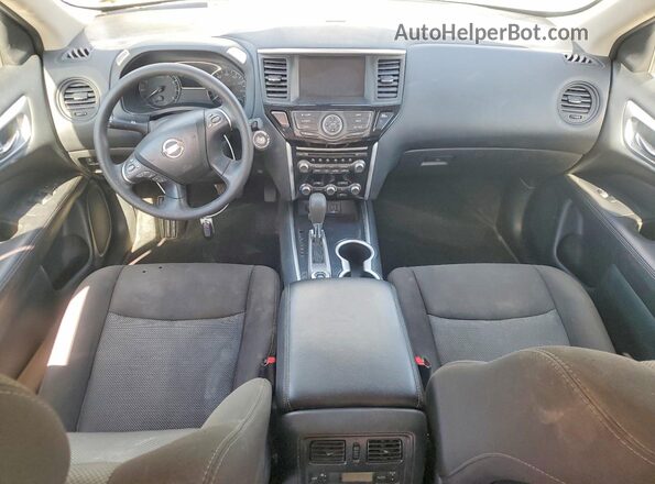 5N1DR2AM9LC651436 2020 NISSAN PATHFINDER Blue Widok deski rozdzielczej