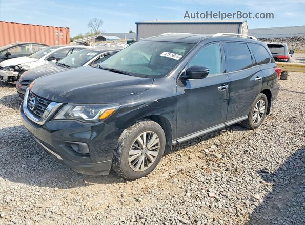 5N1DR2AN7LC592248 2020 NISSAN PATHFINDER Black Vista tres cuartos delantera izquierda