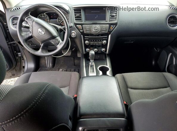 5N1DR2BN3LC585375 2020 NISSAN PATHFINDER Серый Вид панели приборов