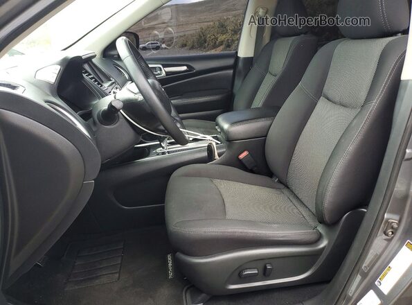 5N1DR2BN3LC585375 2020 NISSAN PATHFINDER Серый Вид салона спереди