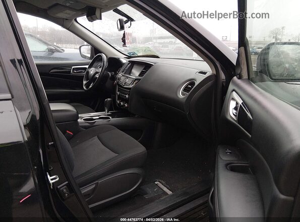 5N1DR2BN3LC596294 2020 NISSAN PATHFINDER Black წინა სალონის ხედი