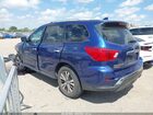 2020 Nissan Pathfinder Sv 2wd Синий vin: 5N1DR2BN6LC595446