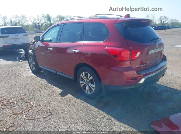 5N1DR2CM2LC626729 2020 NISSAN PATHFINDER Burgundy Trasero izquierdo