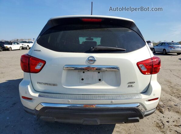 5N1DR2MM0HC620076 2017 NISSAN PATHFINDER Белый Вид сзади