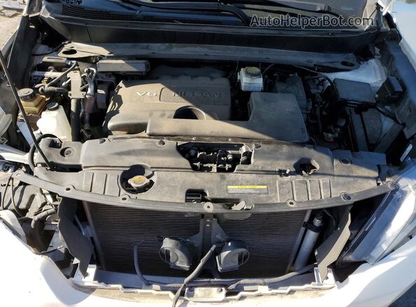 5N1DR2MM0HC620076 2017 NISSAN PATHFINDER Белый Вид подкапотного пространства