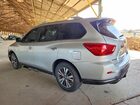 2018 Nissan Pathfinder Sv Silver vin: 5N1DR2MM0JC625946