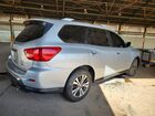 2018 Nissan Pathfinder Sv Silver vin: 5N1DR2MM0JC625946